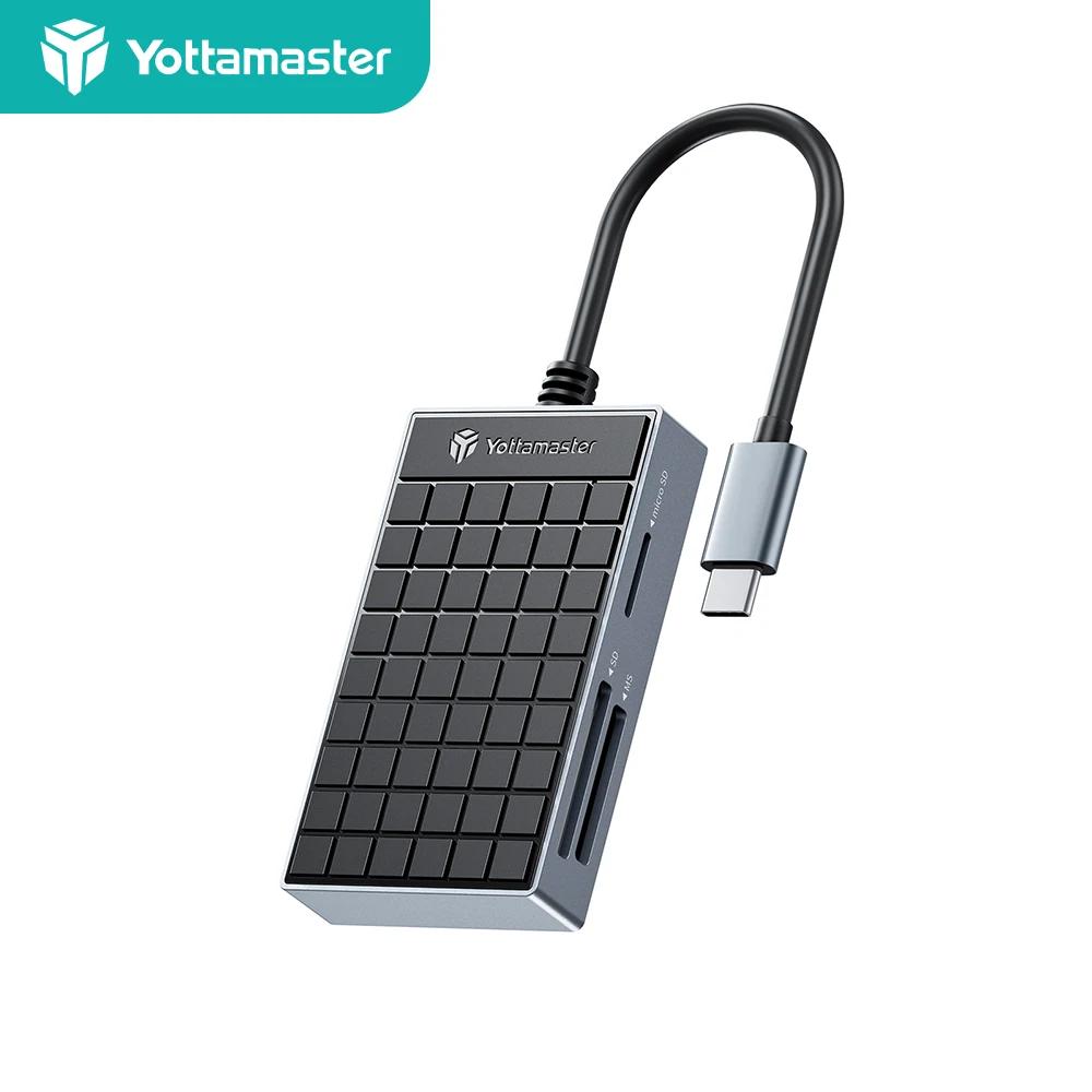 Yottamaster USB 3.0 ī , USB A/C 4 in 1 ޸ Ʈ ī , ÷ ī , Ʈ  SD TF CF MS, 5Gbps